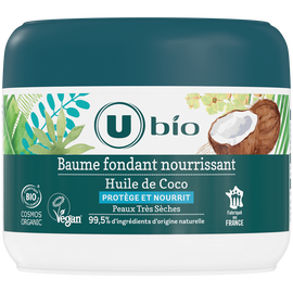 U BIO Baume fondant nourrissant au coco  250ml