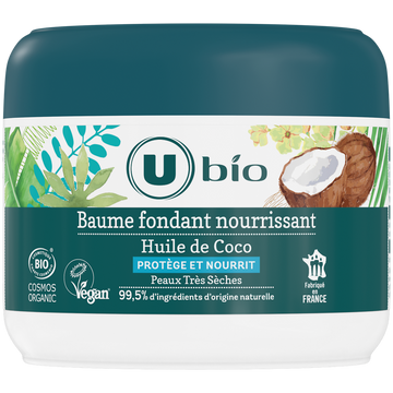 U BIO Baume fondant nourrissant au coco  250ml