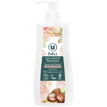 U BIO Lait velouté hydratant au karité flacon de 250ml