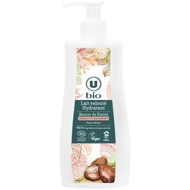 U BIO Lait velouté hydratant au karité  flacon de 250ml