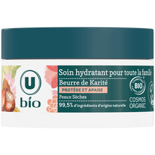 U BIO Soin hydratant pour toute la famille au karité pot de 50ml
