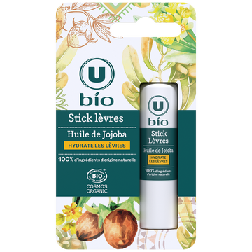 U BIO Stick à lèvres au jojoba