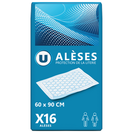 U Alèses pour adulte 60x90cm, x16