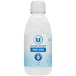 U Alcool modifié 70°, 250ml
