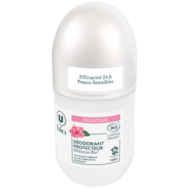 U BIO Déodorant hibiscus protecteur bille 50ml