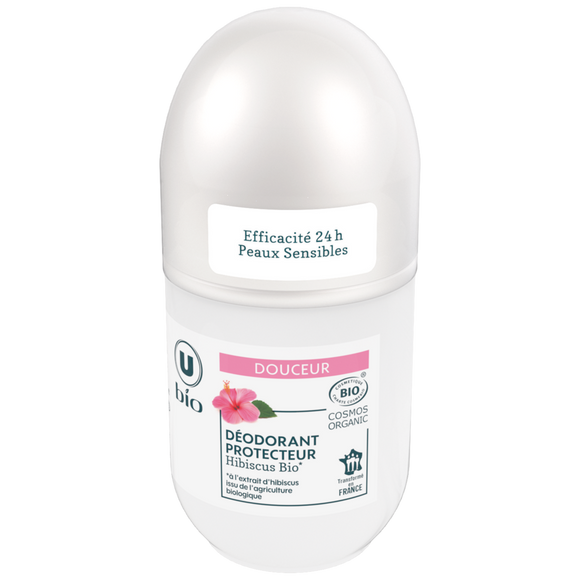 U BIO Déodorant hibiscus protecteur bille 50ml