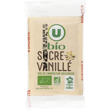 U BIO Sucre vanillé 6x7,5g