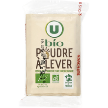 U BIO Poudre à lever 6 sachets de 10g