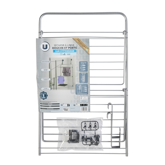 U Séchoir À Linge Douche Et Porte