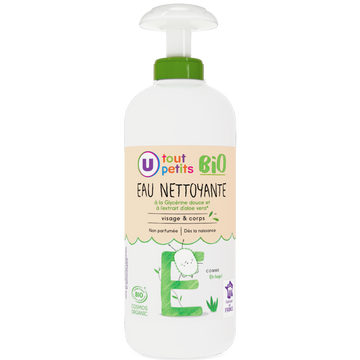 U TOUT PETITS BIO Eau nettoyante - 500ml