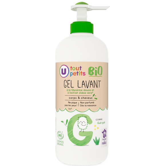 U TOUT PETITS BIO Gel lavant - 500ml