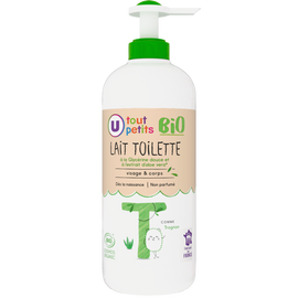 U TOUT PETITS BIO Lait toilette - 500ml