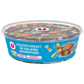 U Assortimentde bonbons gélifiés 600g
