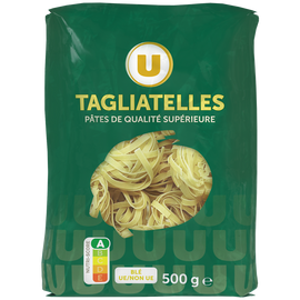 U Tagliatelles Nids qualité supérieure  sachet de 500g