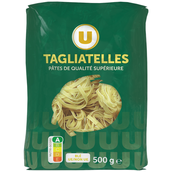 U Tagliatelles Nids qualité supérieure  sachet de 500g