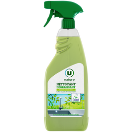 U NATURE Nettoyant dégraissant parfum citron vert  spray de 750ml