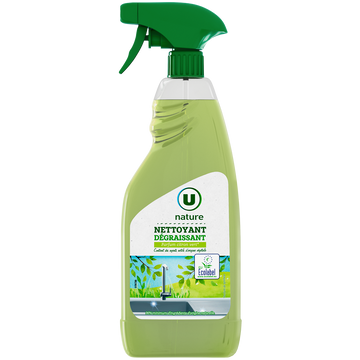 U NATURE Nettoyant dégraissant parfum citron vert  spray de 750ml