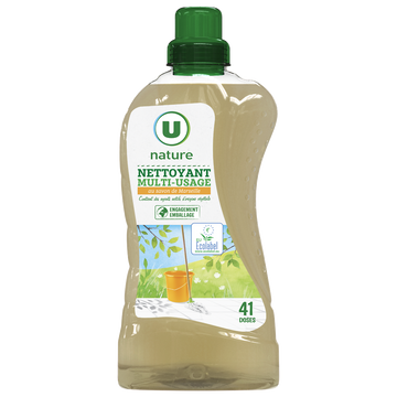 U NATURE Nettoyant multi-usage savon de marseille  1,25l