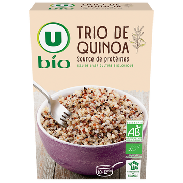 U BIO Trio quinoa,  boîte 450g