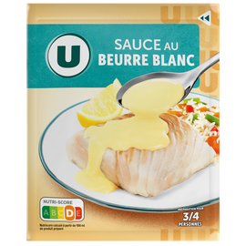U Sauce déshydratée au beurre blanc  sachet de 35g