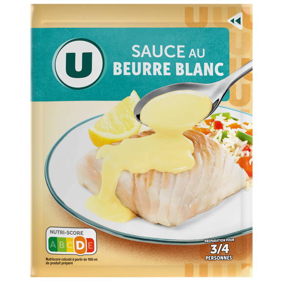 U Sauce déshydratée au beurre blanc  sachet de 35g