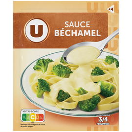 U Sauce déshydratée béchamel  sachet de 60g