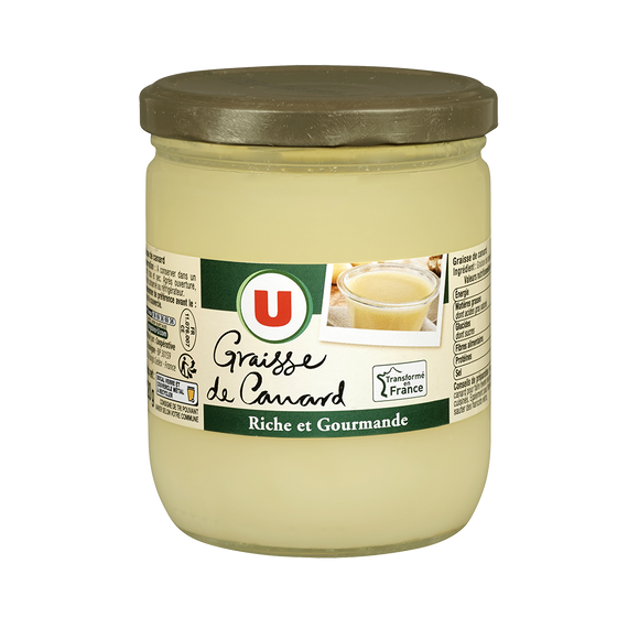 U Graisse de canard bocal de 320g