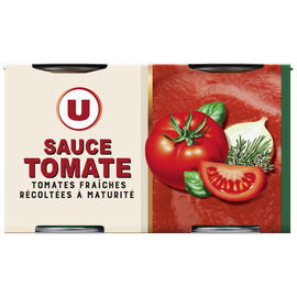 U Sauce tomate fraiches  2x190g