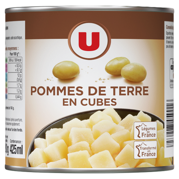 U Pommes de terre en cubes -  280g