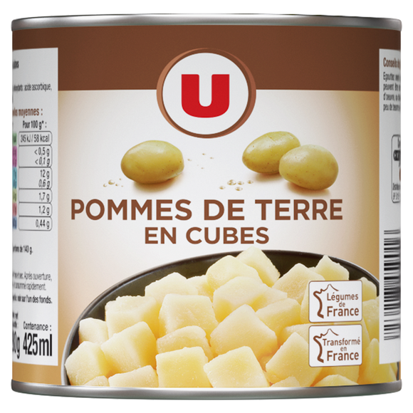 U Pommes de terre en cubes -  280g
