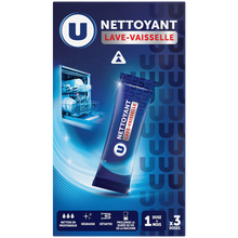 U Nettoyant lave-vaisselle doses x3 120g