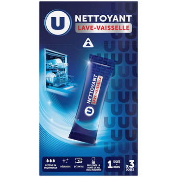 U Nettoyant lave-vaisselle doses x3 120g