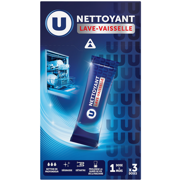 U Nettoyant lave-vaisselle doses x3 120g