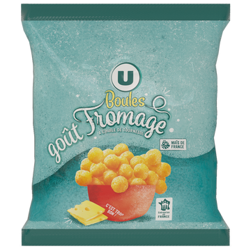 U Boules goût fromage  50g