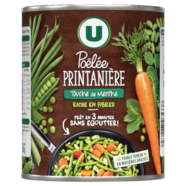 U Légumes Pôelée printanière - Boîte de 580g