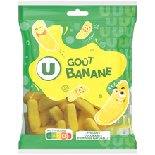 U Bonbons banane sachet de 250g