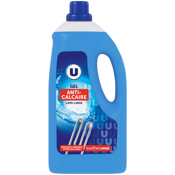 U Gel anti-calcaire lave-linge 2l
