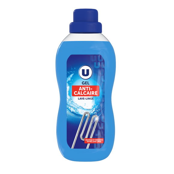 U Gel anti-calcaire lave-linge 750ml