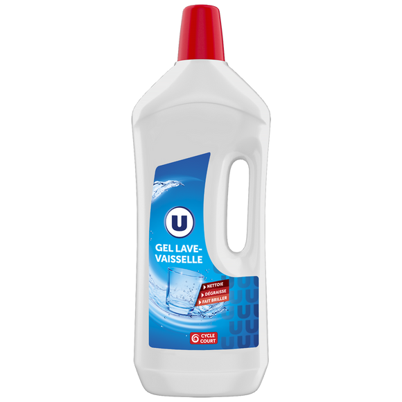 U Gel lave-vaisselle flacon 1,5L