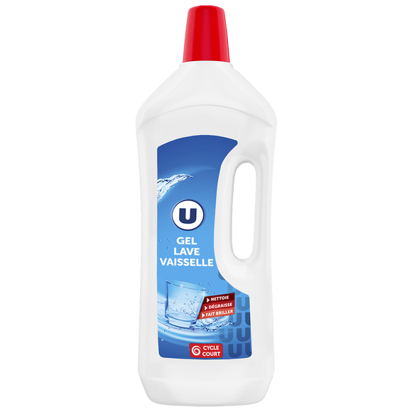 U Gel lave-vaisselle flacon 1,5L