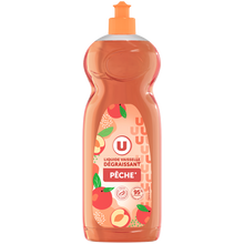 U Liquide vaisselle velours de pêche flacon de 750ml