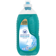 U Lessive liquide - Fraicheur - 45 lavages - 2.25 l