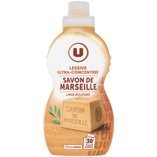 U Lessive liquide - Savon de Marseille - 30 lavages - 0.96 l