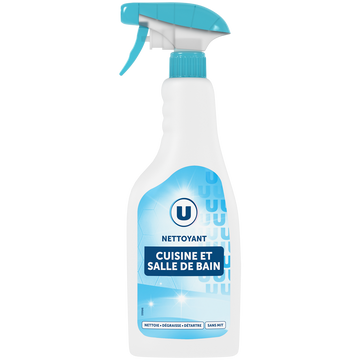 U Nettoyant 2en1 cuisine & salle de bain  750ml