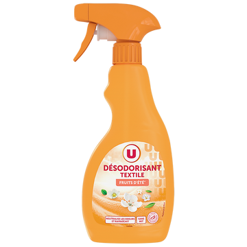 U Désodorisant textile parfum fruits d'été  spray 500ml
