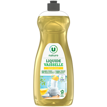 U NATURE Liquide vaisselle parfum citron - flacon 750ml