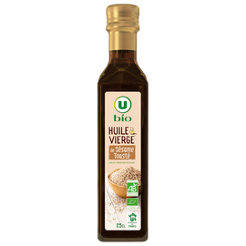 U BIO Huile sésame toastée - Bouteille  250ml