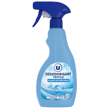 U Désodorisant textile parfum brise de fraîcheur spray 500ml