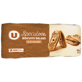 U Gâteau Spéculoos biscuit belge canelle sans huile de palme sachet 168g
