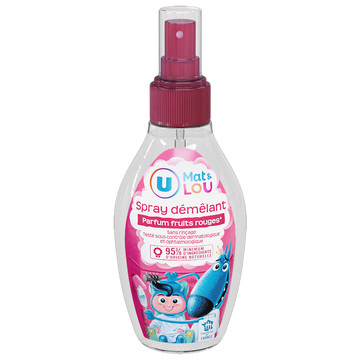 U Spray capillaire démêlant Enfant , fruits rouges - 200ml